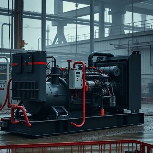 Dieselgenerator for strømforsyning